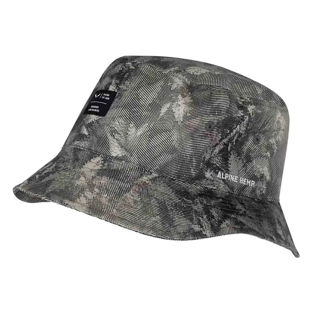 中性帽 Puez Hemp Brimmed Print Hat