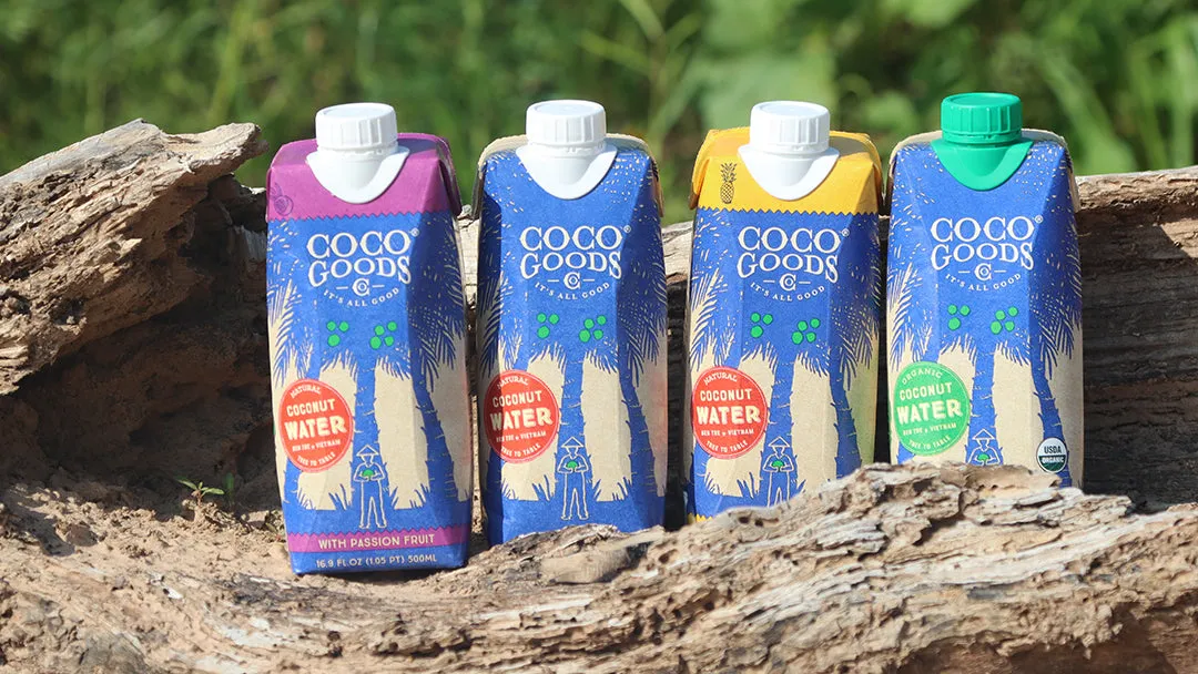 100% Natural Coconut Water 16.9 fl. oz, 12 pack