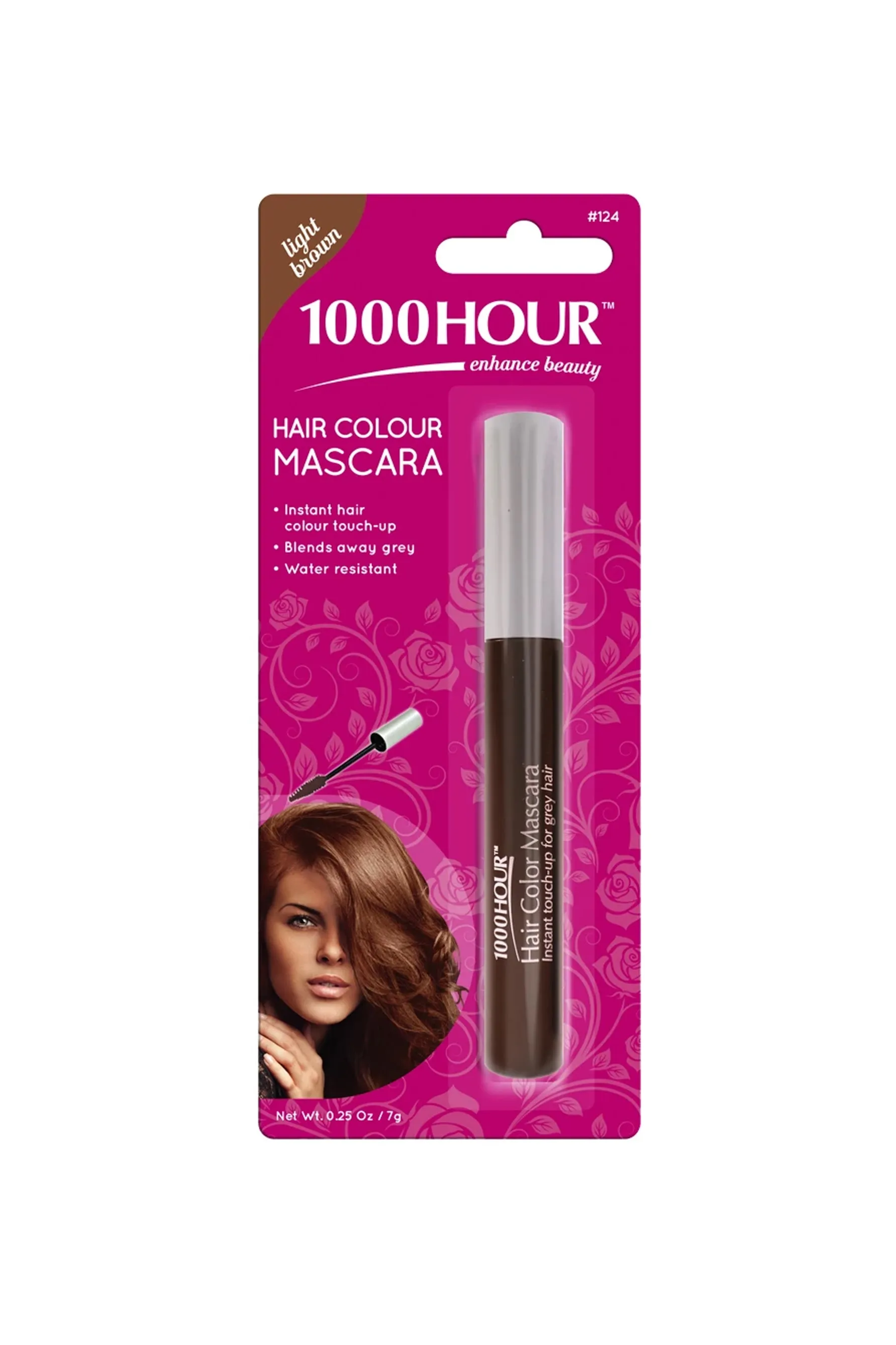 1000 Hour Hair Colour Mascara Light Brown