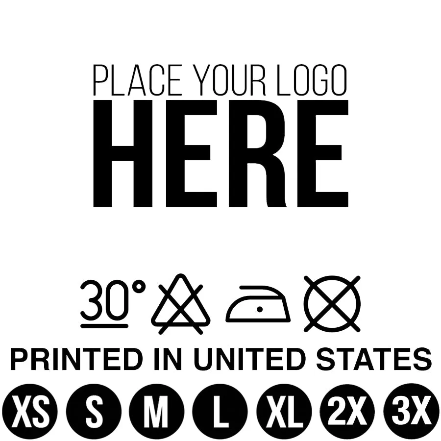 15 Custom Screen Print Long Sleeve T Shirt Deal   Neck Tag Prints