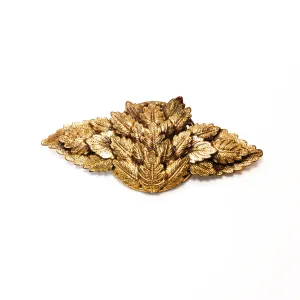 1930's Art Nouveau Leaf Brooch