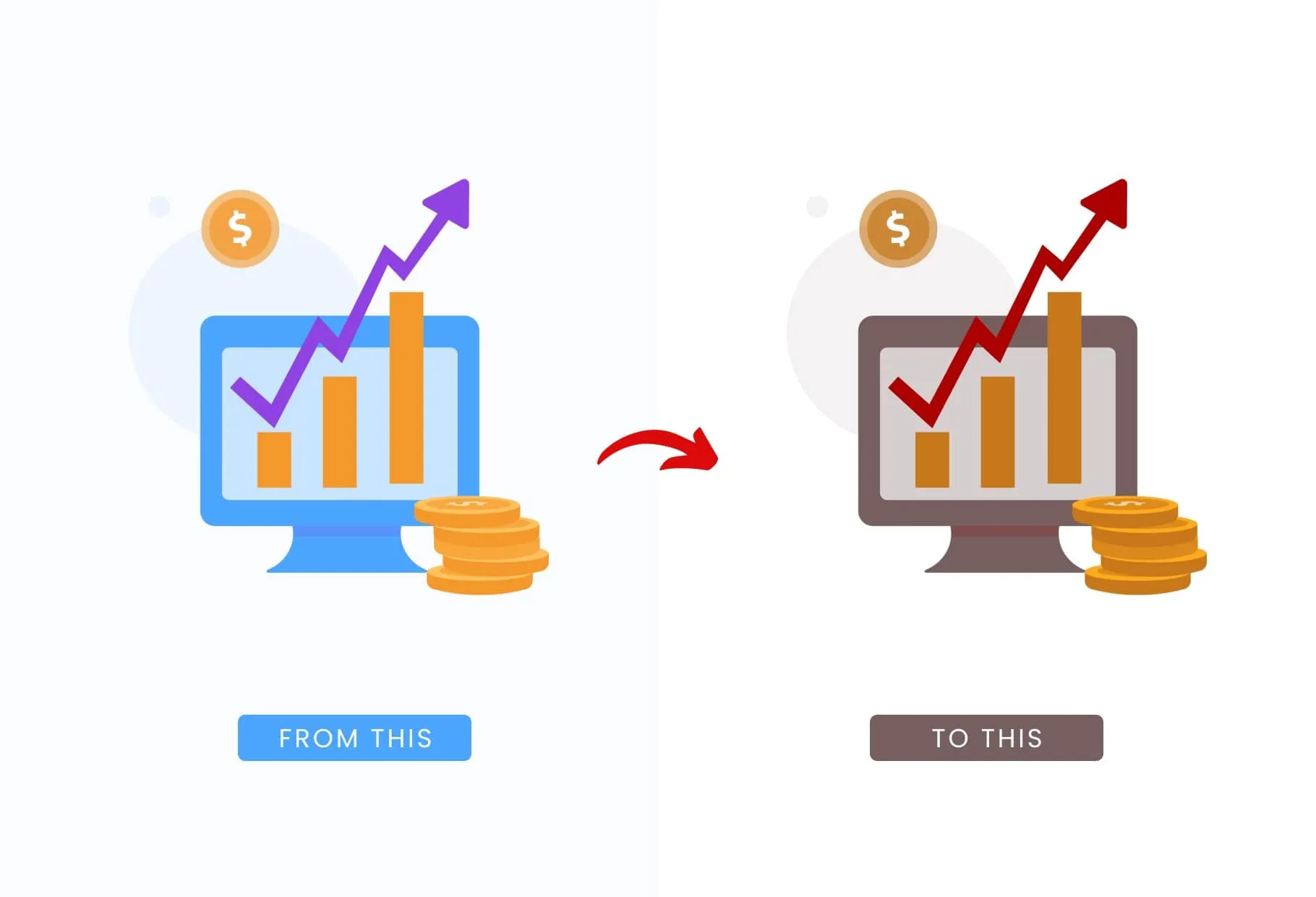 20 Unique Business Conceptual Illustrations Fully Editable in Canva