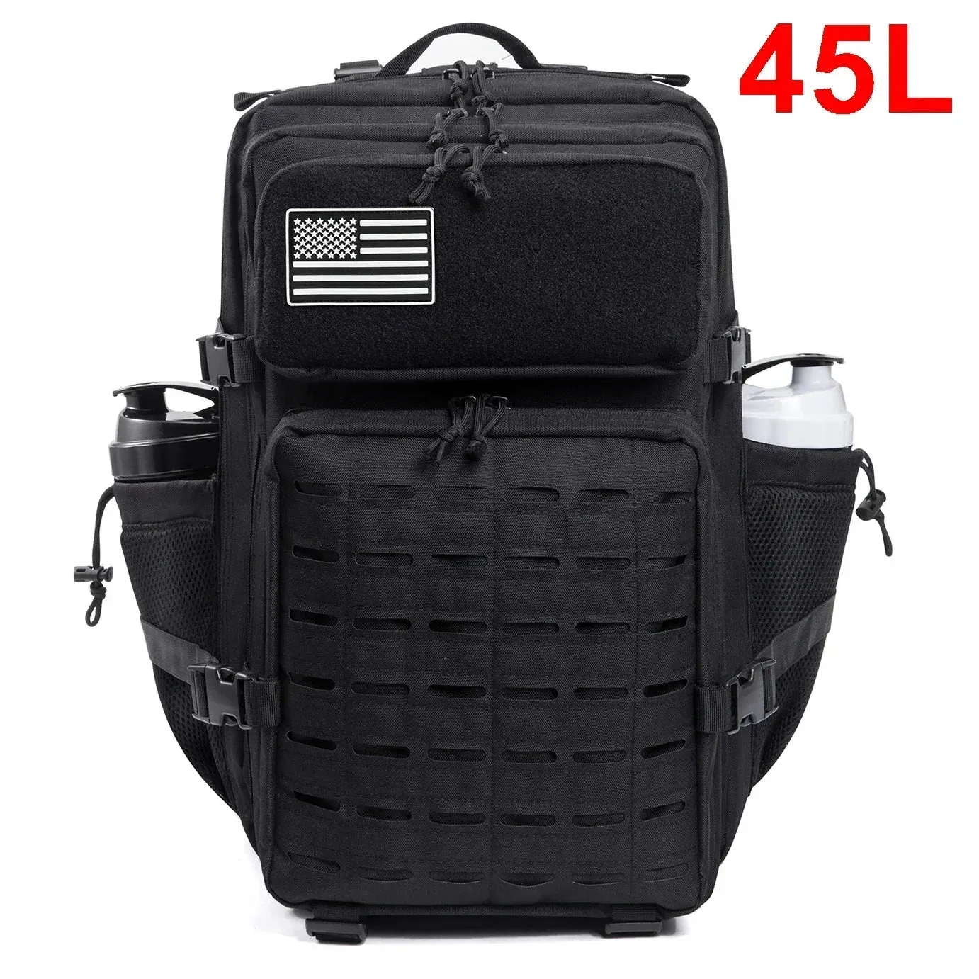 25L/45L Tactical Backpack for Men and Women Outdoor Bag for Fitness GYM Hiking Survival Rucksack