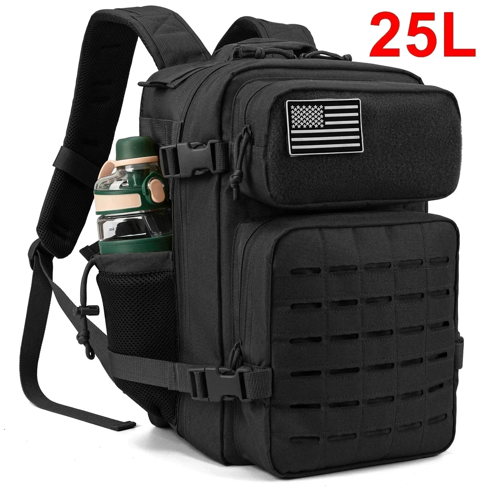 25L/45L Tactical Backpack for Men and Women Outdoor Bag for Fitness GYM Hiking Survival Rucksack