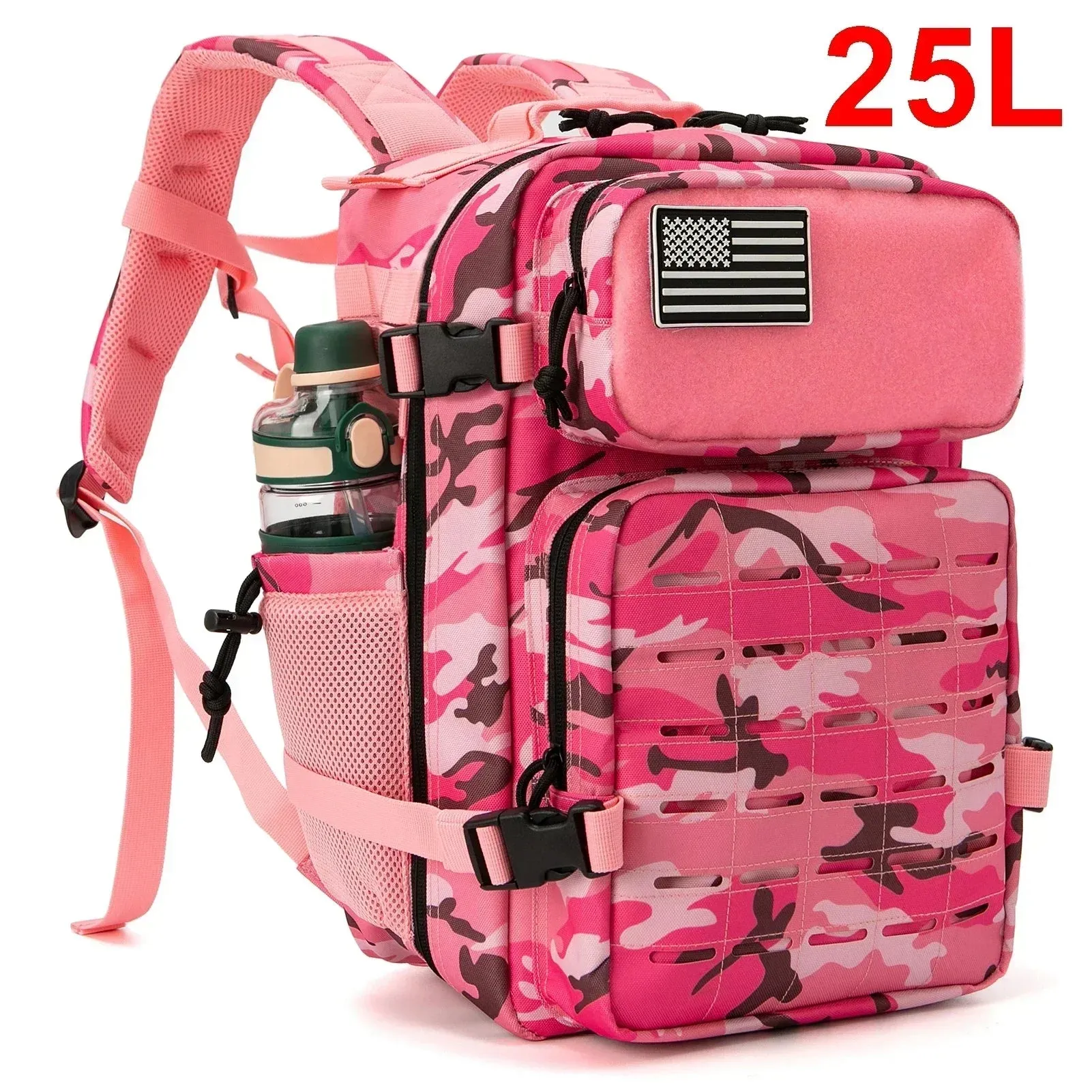 25L/45L Tactical Backpack for Men and Women Outdoor Bag for Fitness GYM Hiking Survival Rucksack