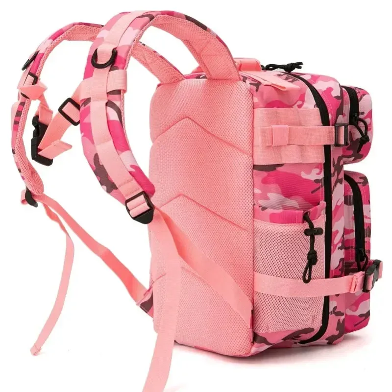 25L/45L Tactical Backpack for Men and Women Outdoor Bag for Fitness GYM Hiking Survival Rucksack