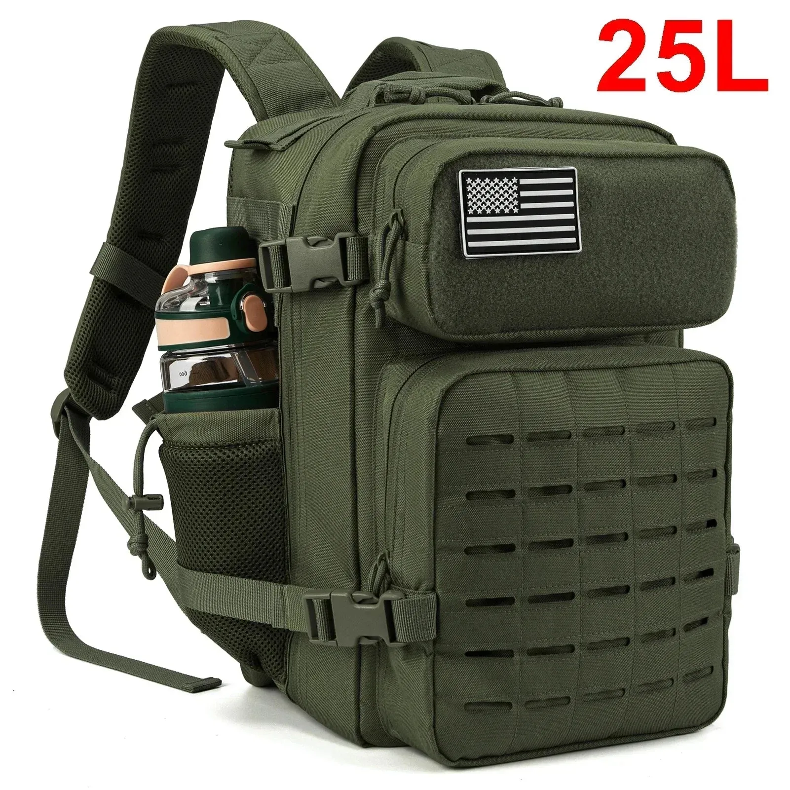 25L/45L Tactical Backpack for Men and Women Outdoor Bag for Fitness GYM Hiking Survival Rucksack