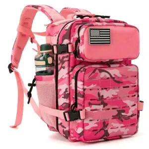 25L/45L Tactical Backpack for Men and Women Outdoor Bag for Fitness GYM Hiking Survival Rucksack
