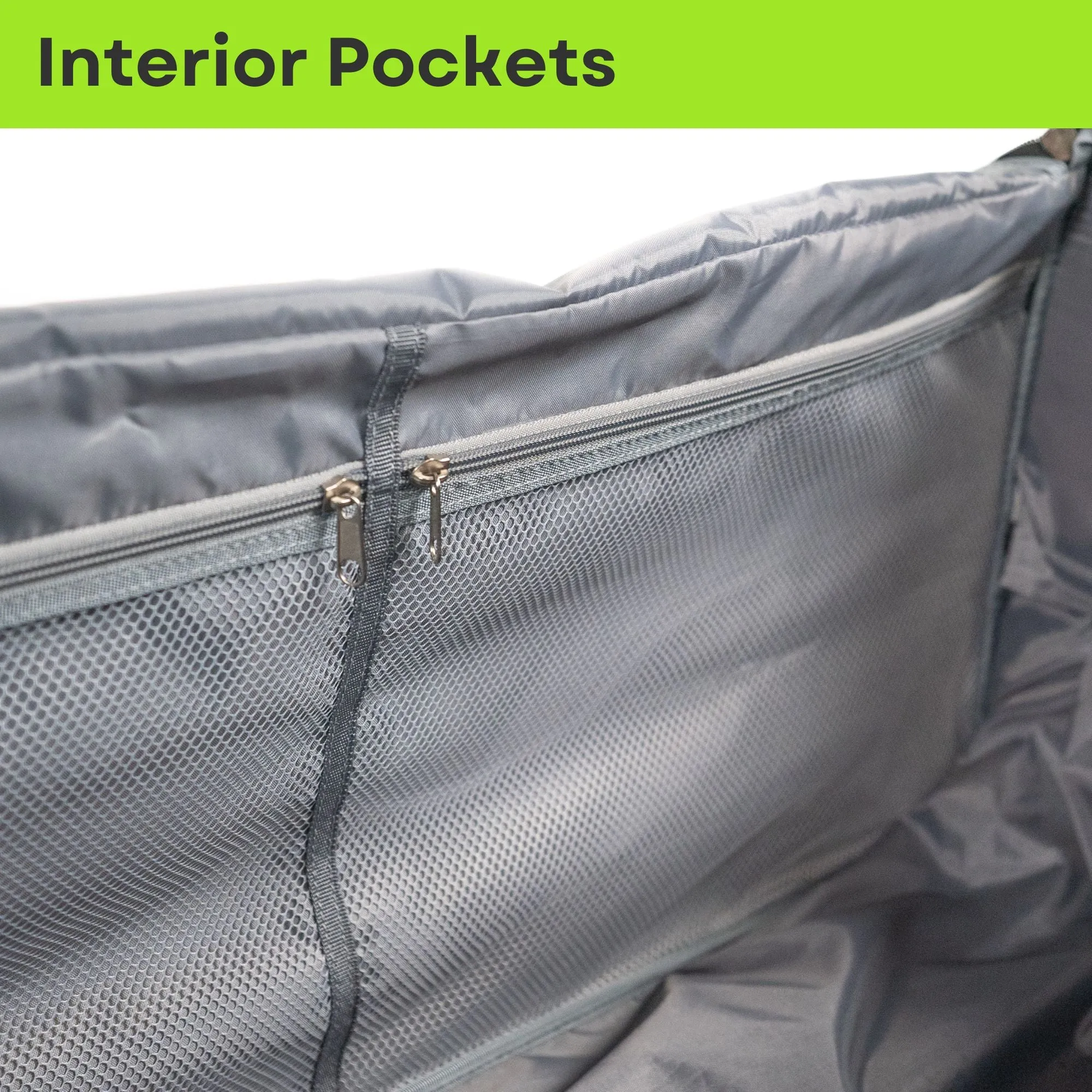 28in Wheeled Duffel with Garment Rack