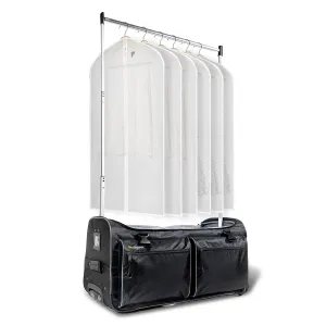 28in Wheeled Duffel with Garment Rack
