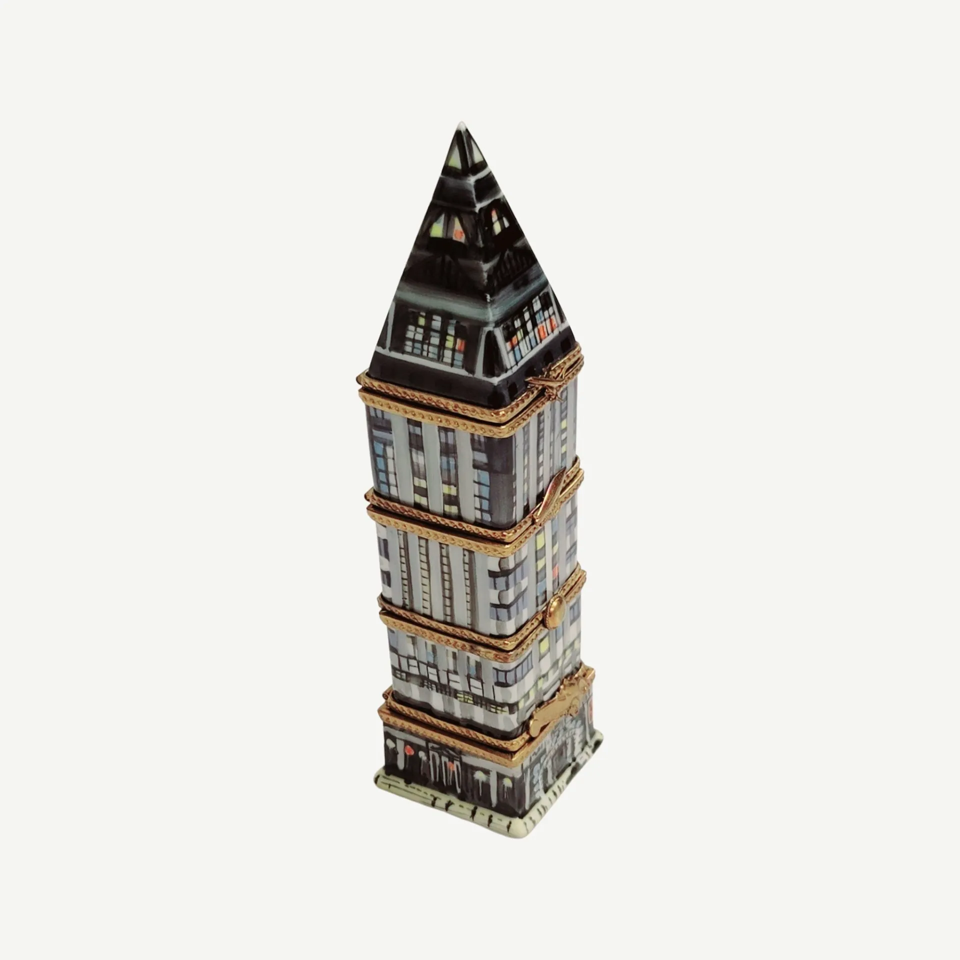 4-Hinged NYC Building: Rare & Compact