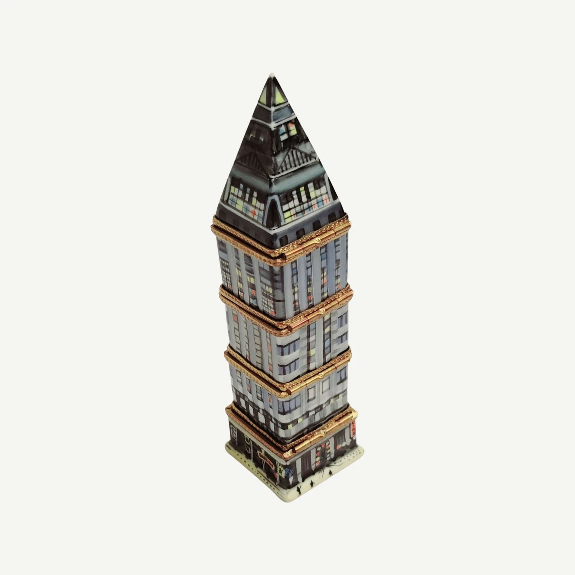 4-Hinged NYC Building: Rare & Compact