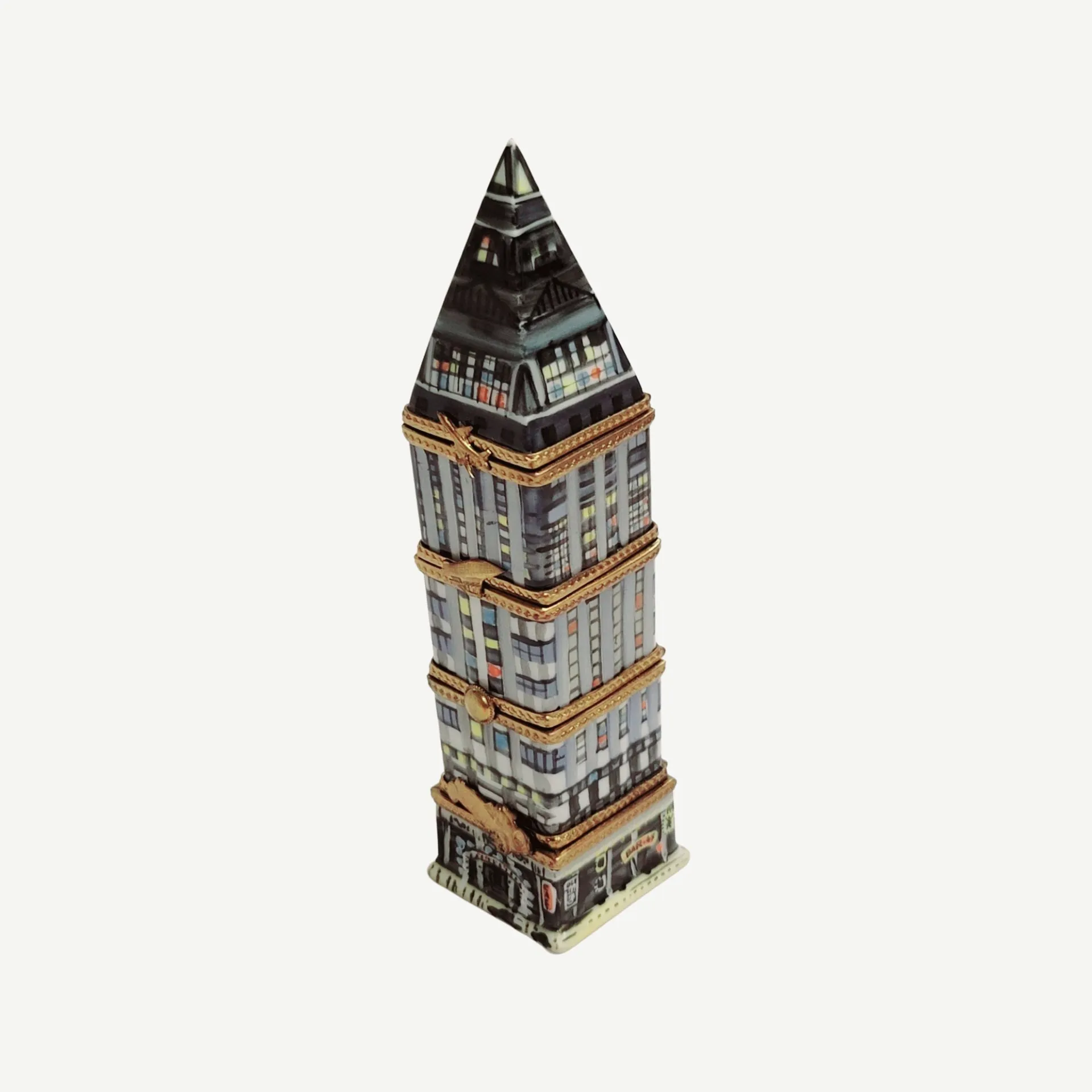 4-Hinged NYC Building: Rare & Compact
