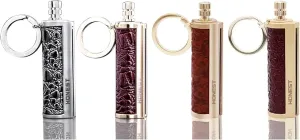 4 PCS Dragon’s Breath Immortal Lighter, Metal Keychain Flint Matchstick Kerosene Refillable Lighter, Waterproof Keychain Lighter for Emergency Survival Mountaineering Camping Hiking