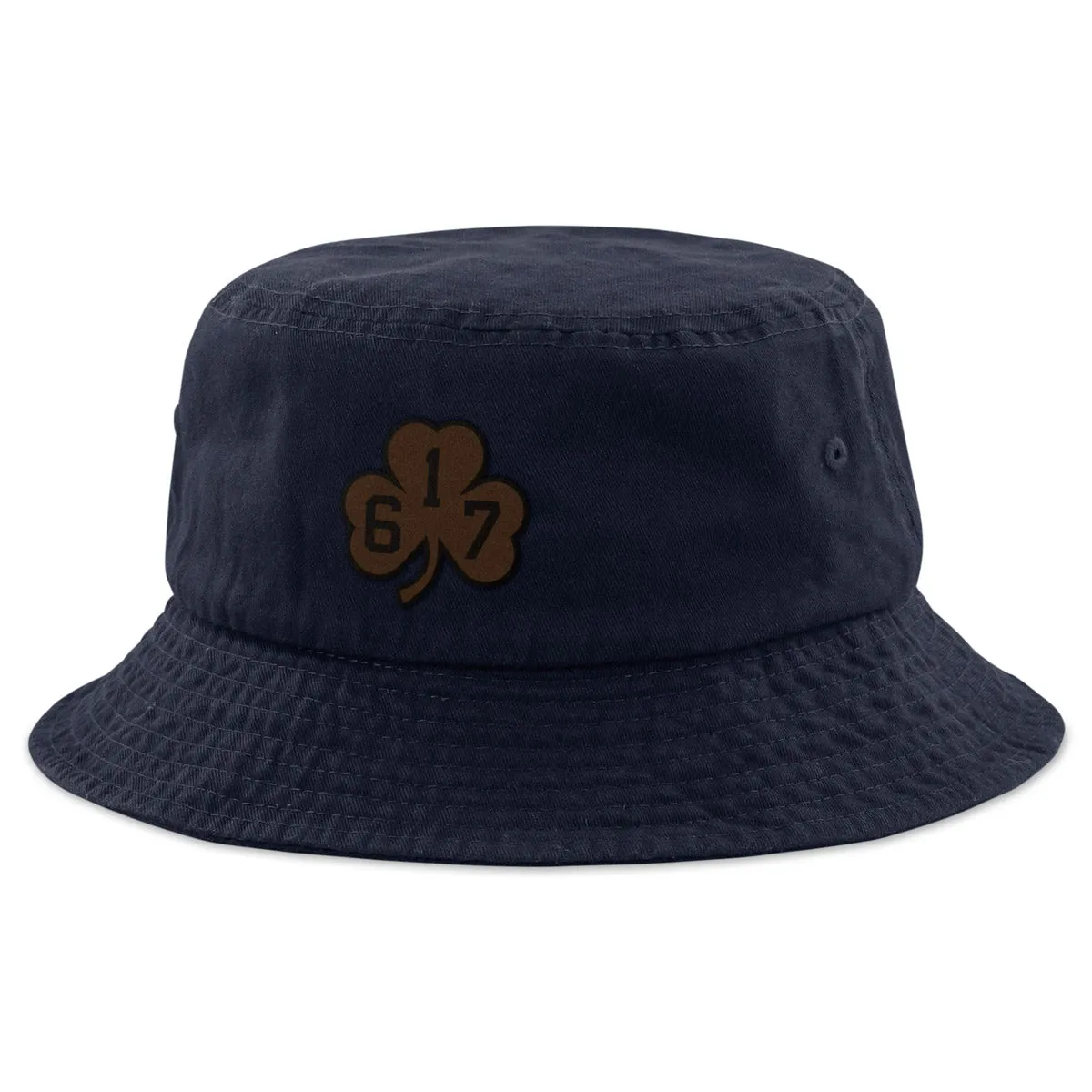 617 Shamrock Leather Patch Bucket Hat