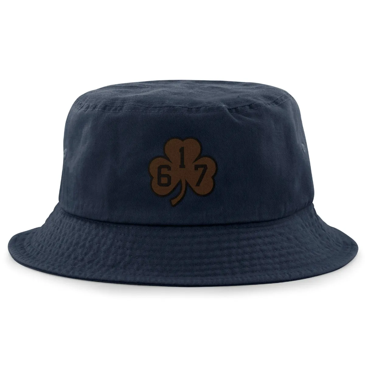 617 Shamrock Leather Patch Bucket Hat