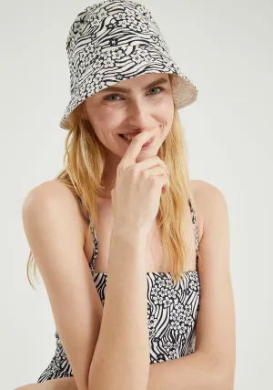 Abstract Print Reversible Bucket Hat