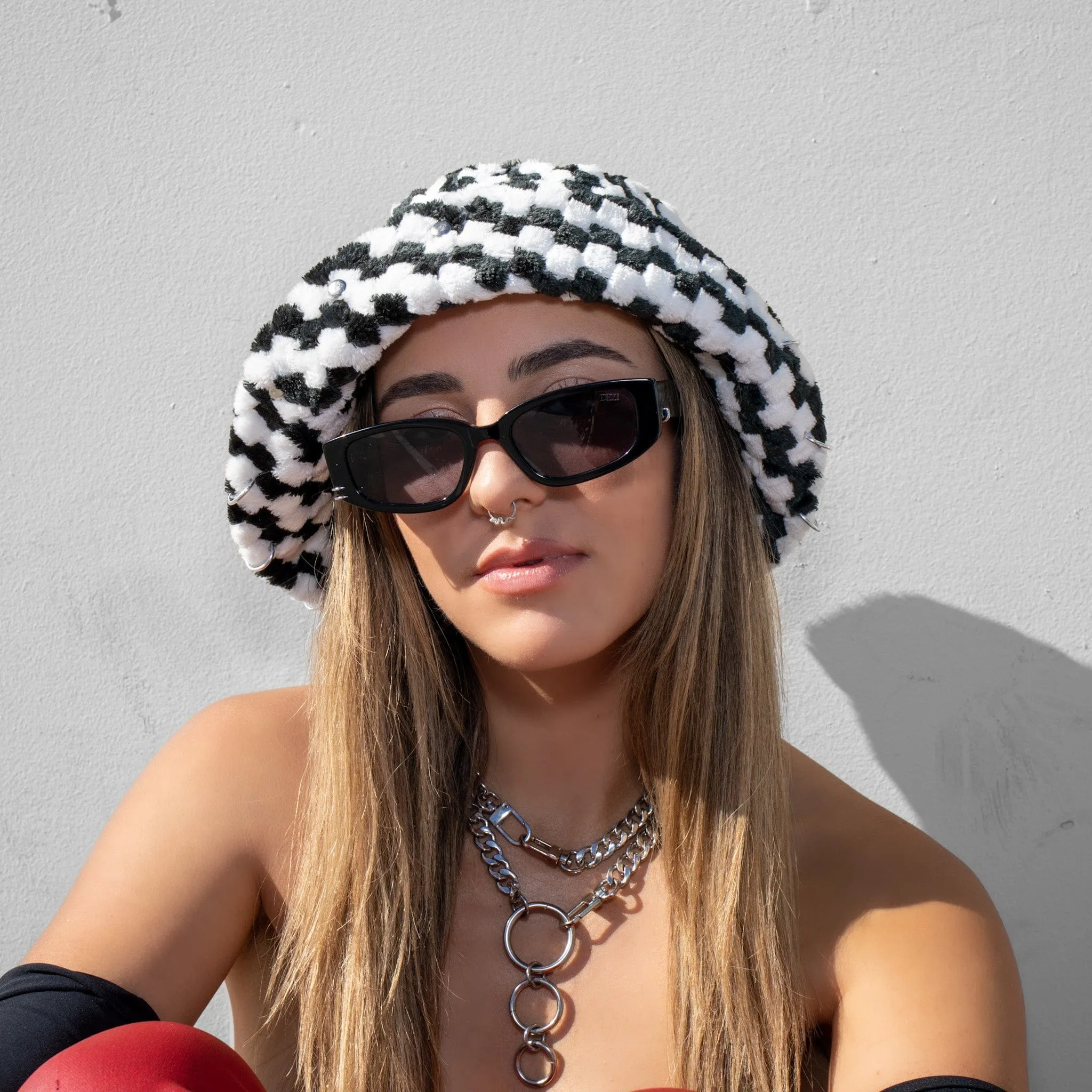 Ace of Checkers Fuzzy Bucket