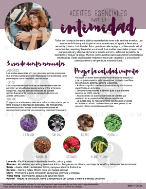 Aceites Esenciales para la Intimidad - Digital