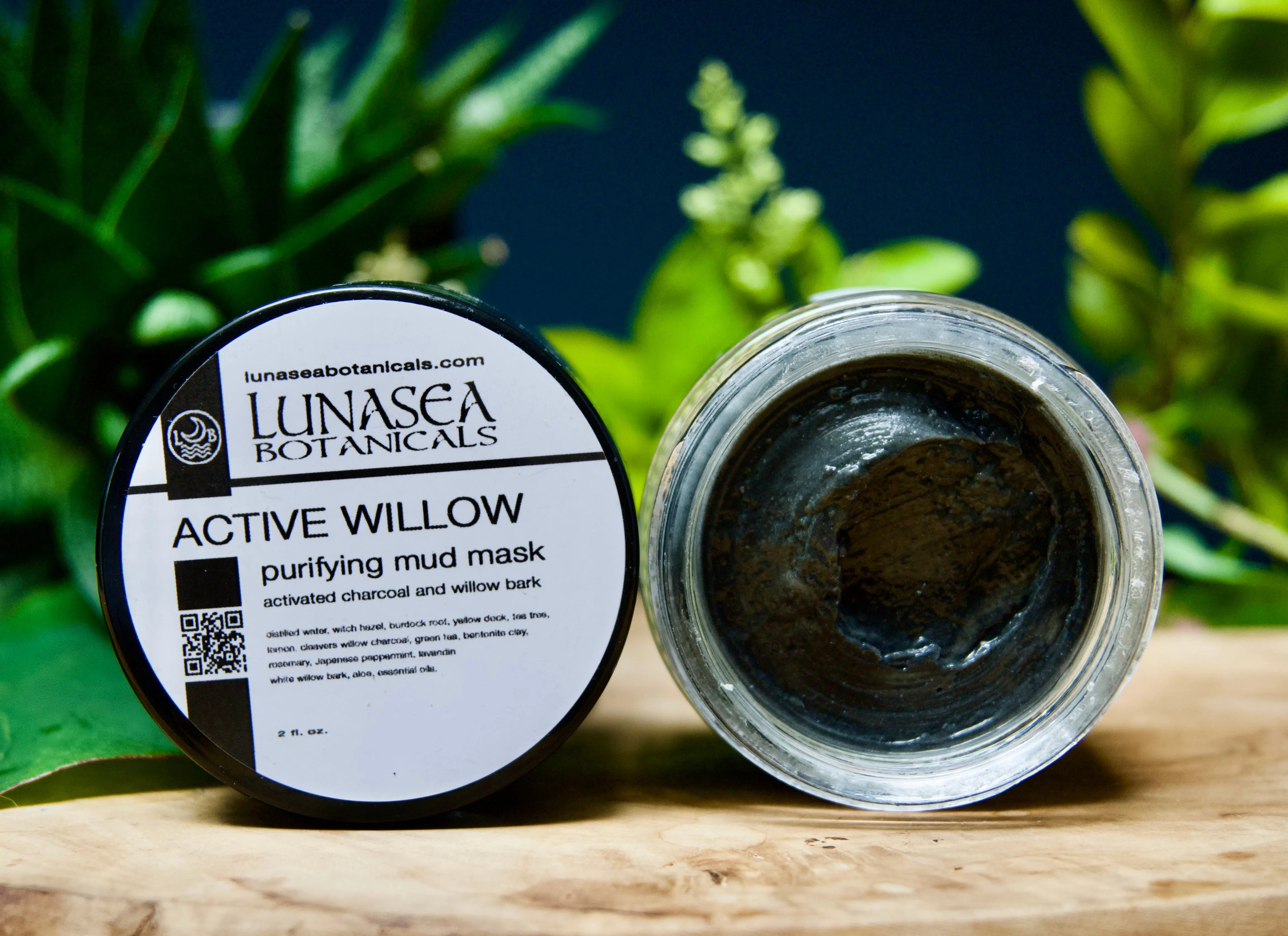 Active Willow Purifying Charcoal Mud Mask