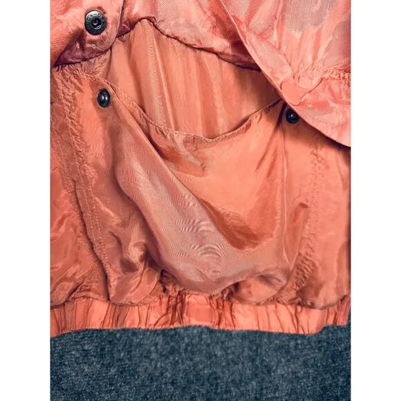 ADIDAS Stella McCartney Running Pull Over Jacket Large Ash Pink Tennis Gorpcore