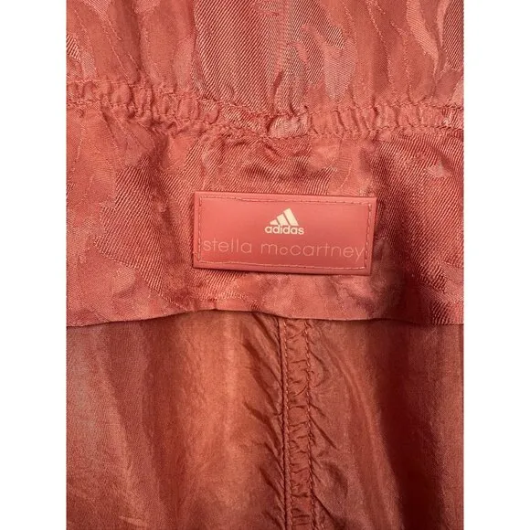 ADIDAS Stella McCartney Running Pull Over Jacket Large Ash Pink Tennis Gorpcore