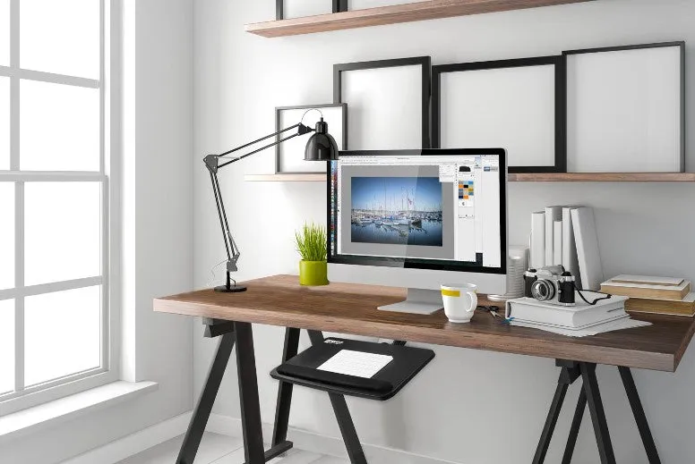 Adjustable Swivel Keyboard and Mouse Tray