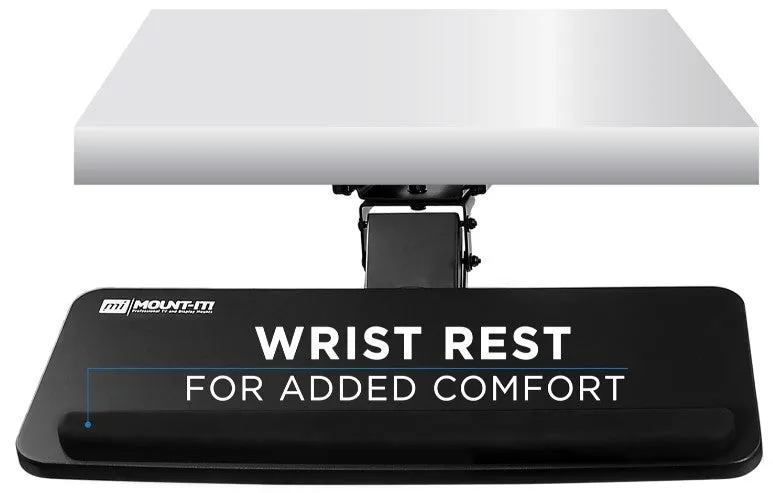 Adjustable Swivel Keyboard and Mouse Tray