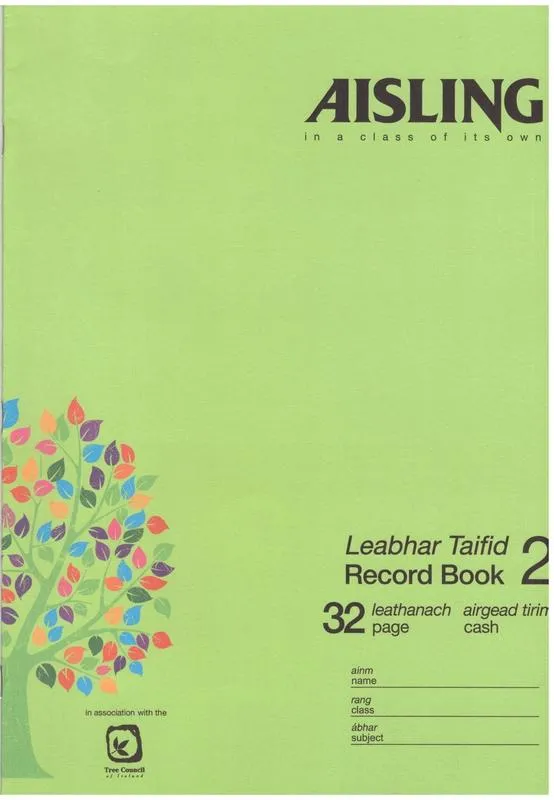 Aisling Business Studies Record Book 2 - ASB2