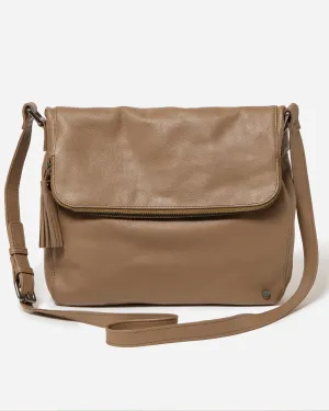 ALEXA SATCHEL BAG | OAK