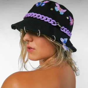All Purple Everything Butterfly Bucket