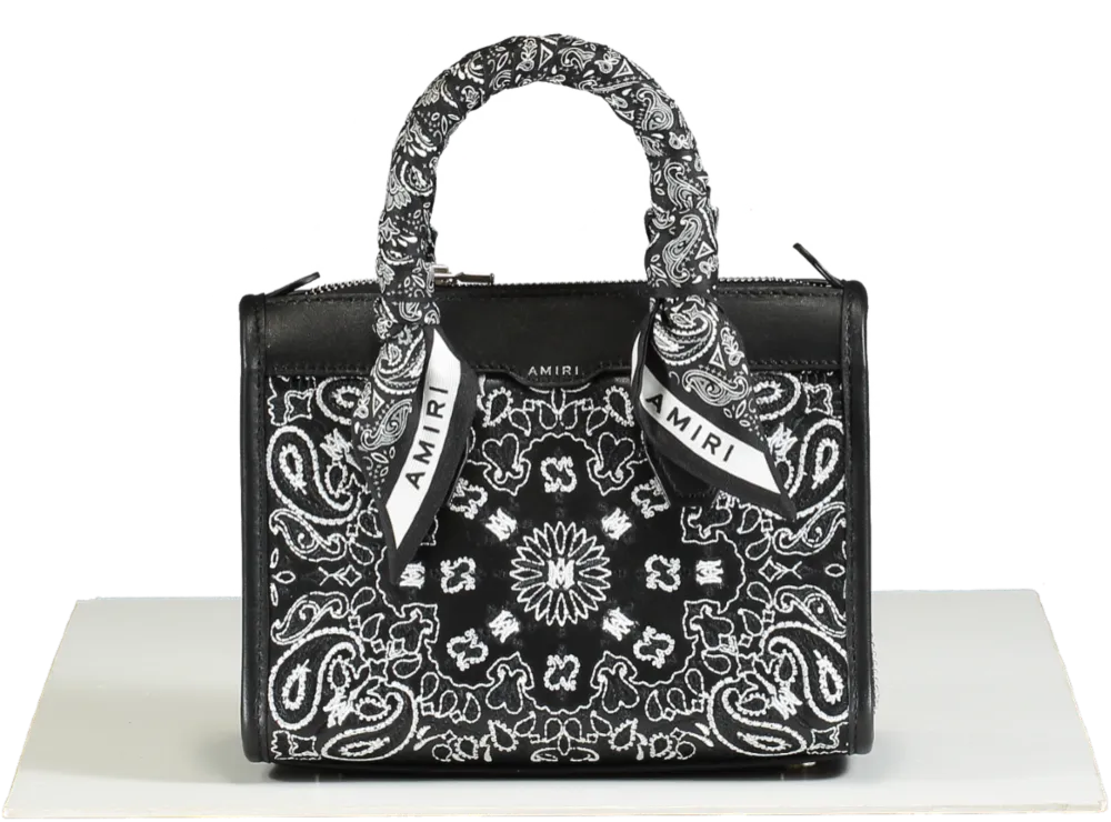 AMIRI Bandana Micro Triangle Handbag