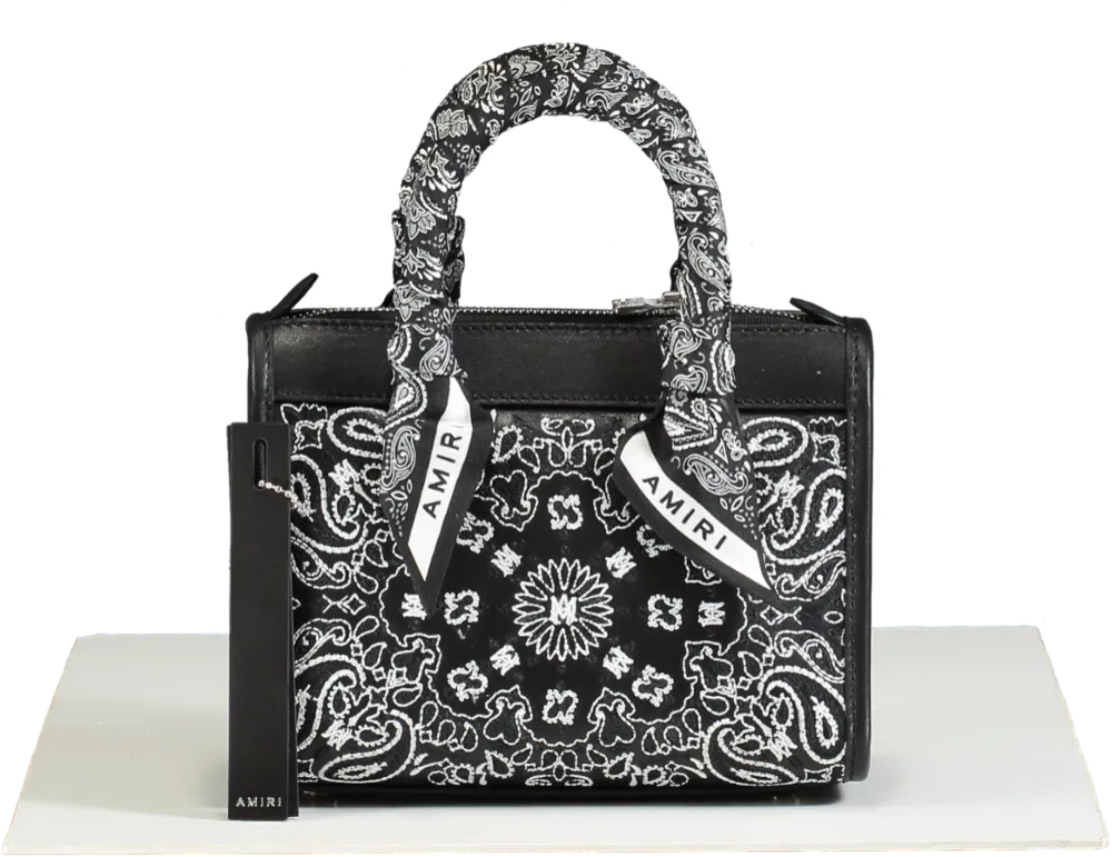 AMIRI Bandana Micro Triangle Handbag