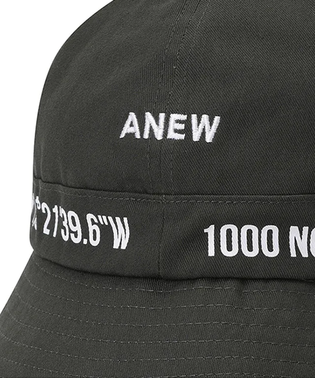 ANEW Golf Number Point 6 Angle Bucket Hat