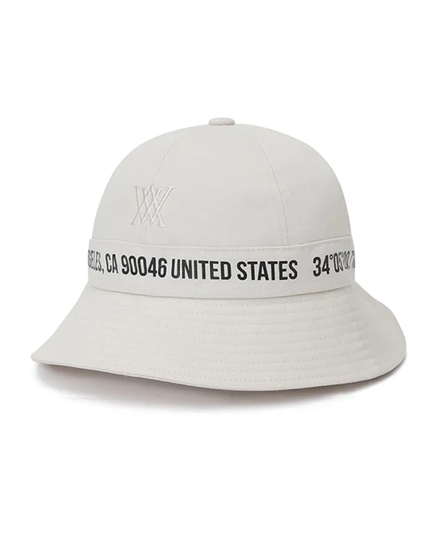 ANEW Golf Number Point 6 Angle Bucket Hat