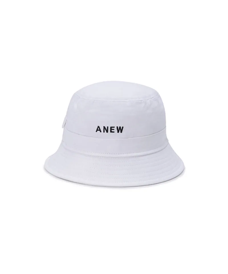 ANEW X NEWERA: NB Cotton Bucket Hat - White