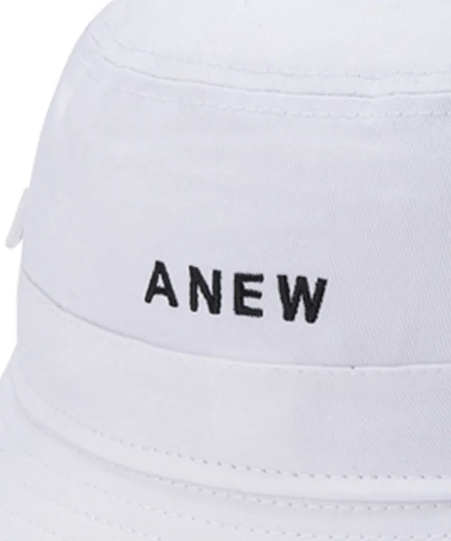 ANEW X NEWERA: NB Cotton Bucket Hat - White