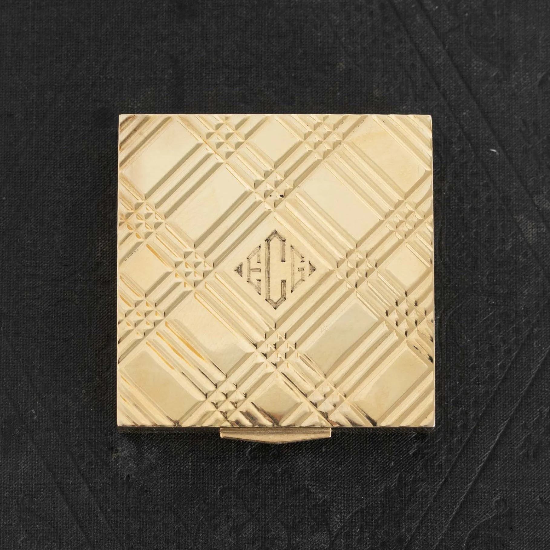 Antique Gold Compact Box by Tiffany & Co.