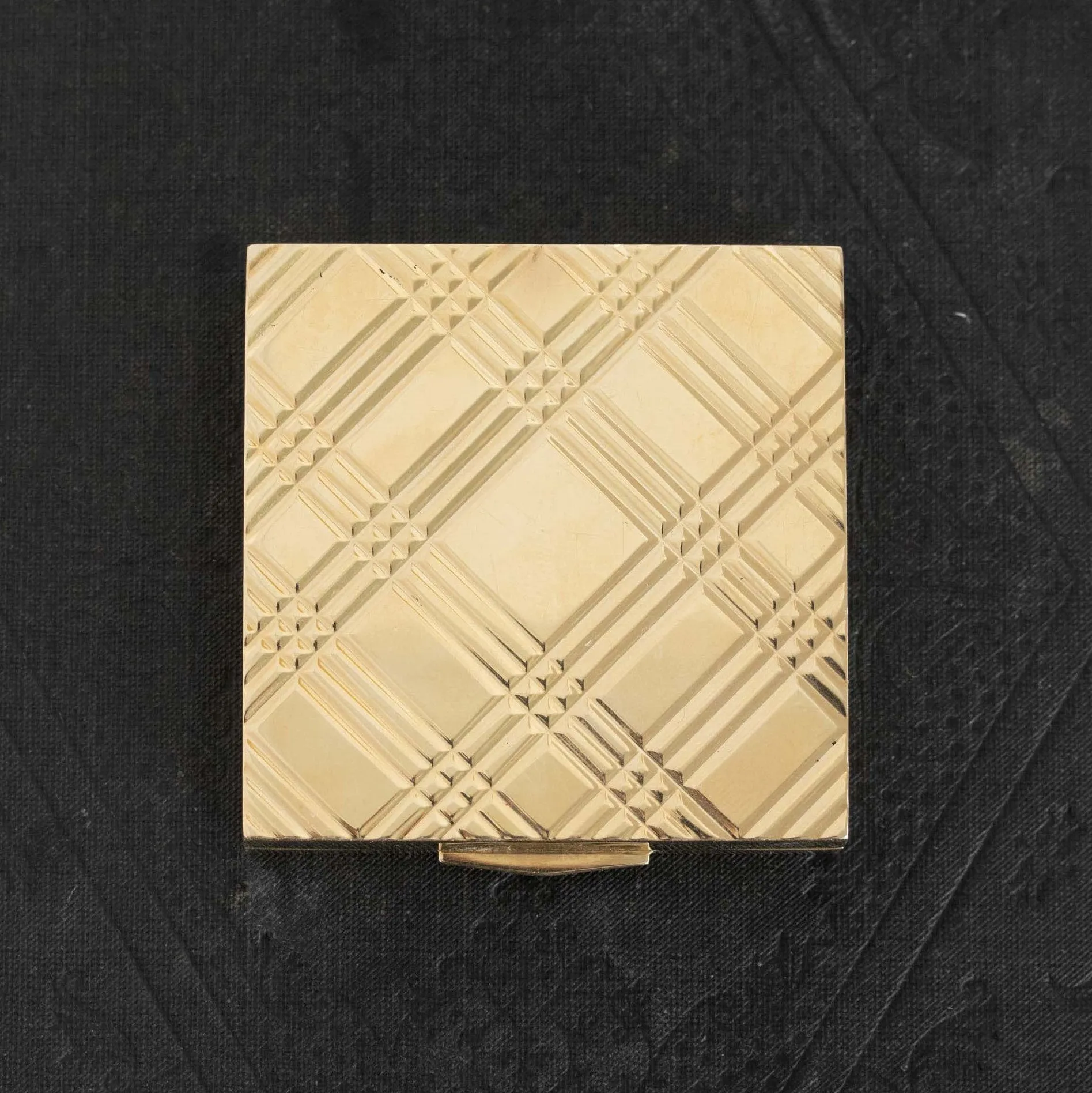 Antique Gold Compact Box by Tiffany & Co.