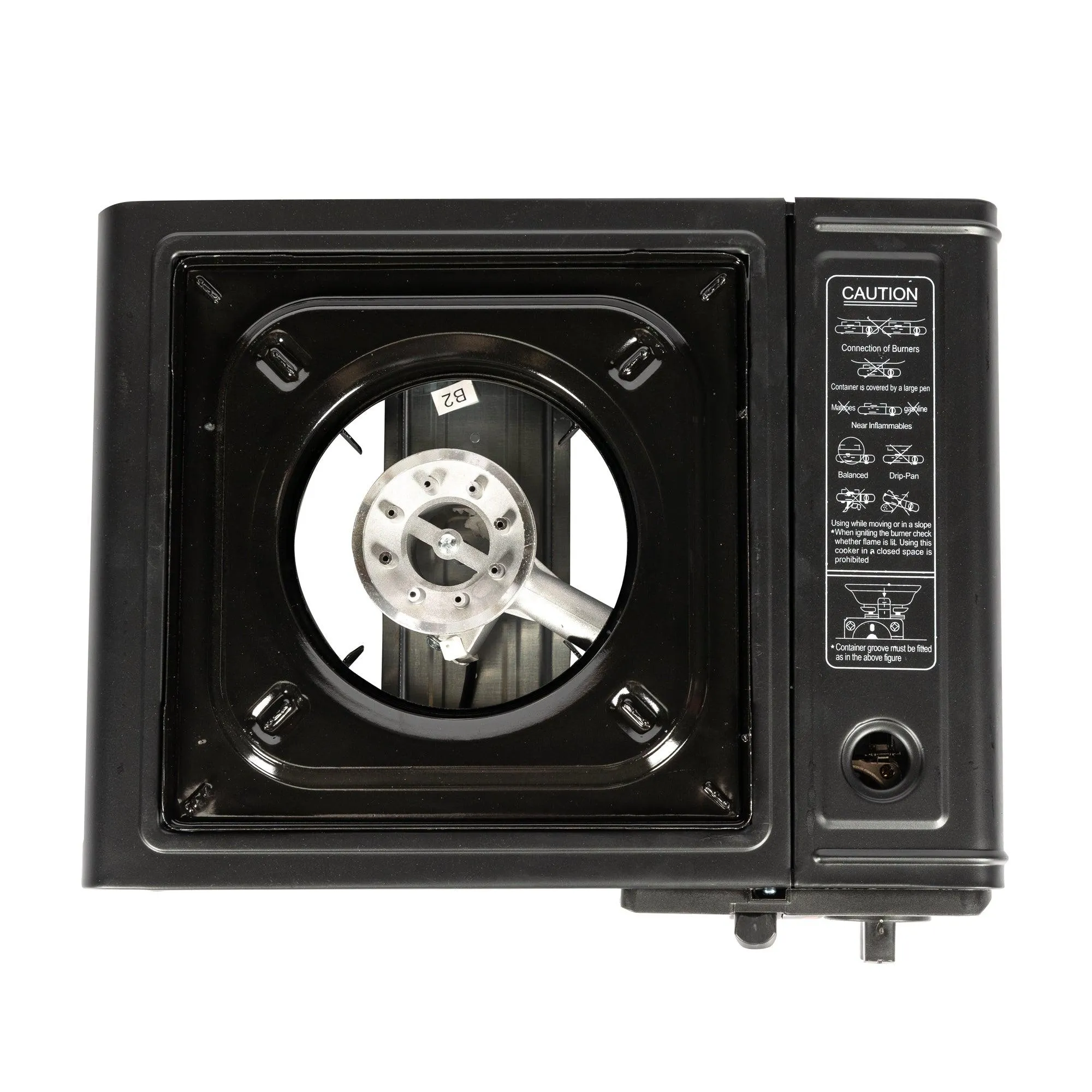 Aragaz camping portabil cu aprindere piezo Micul Fermier GF-2435,