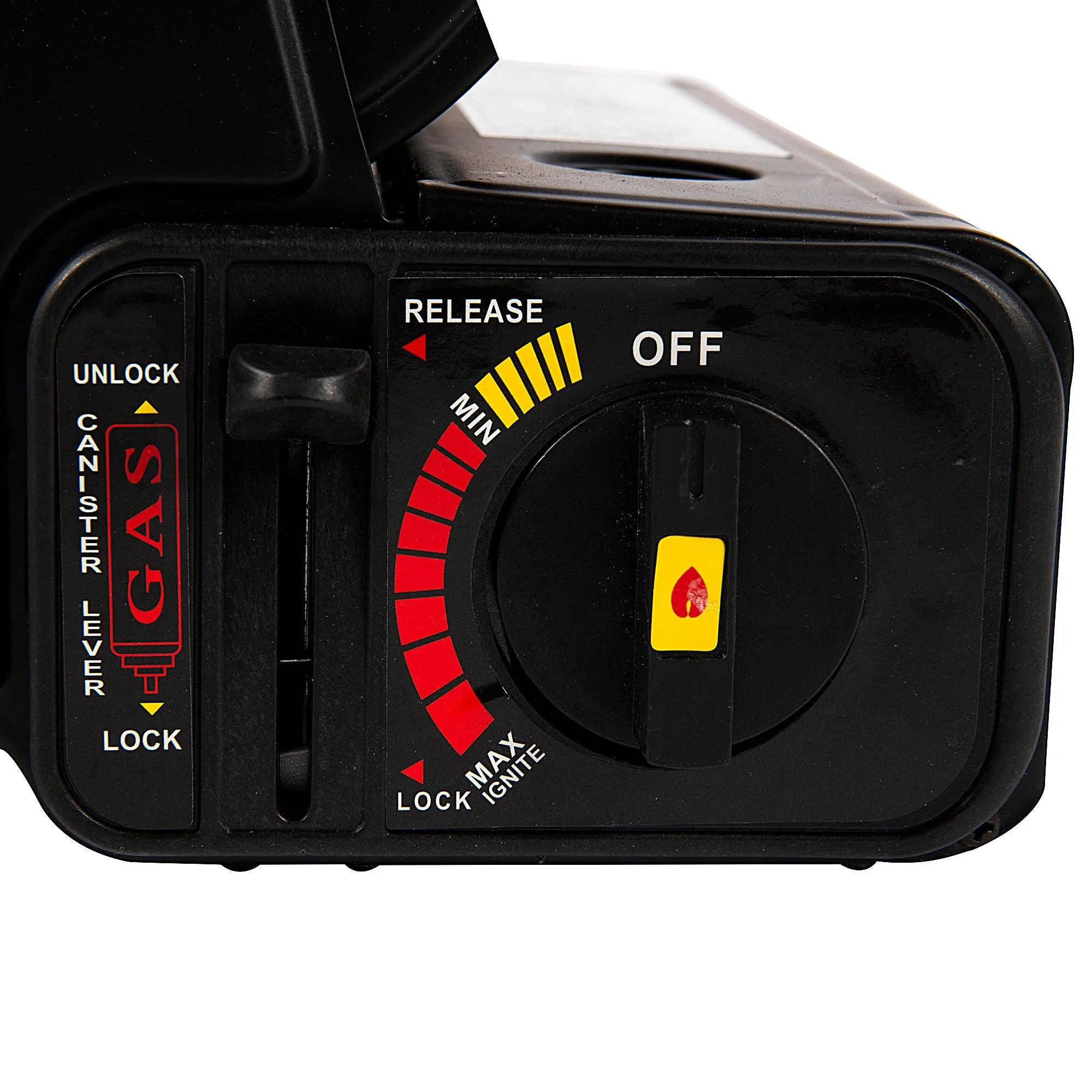 Aragaz portabil si incalzitor MICUL FERMIER, GF-0630, 2 in 1, 1.3 KW negru