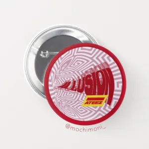 ATEEZ "Illusion" 1.5" Button
