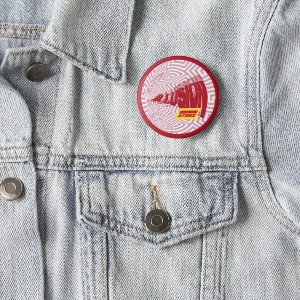 ATEEZ "Illusion" 1.5" Button