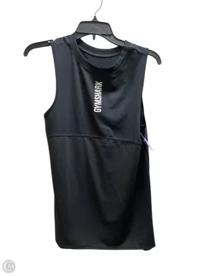 Athletic Tank Top By Gym Shark In Black, Size: Xs
