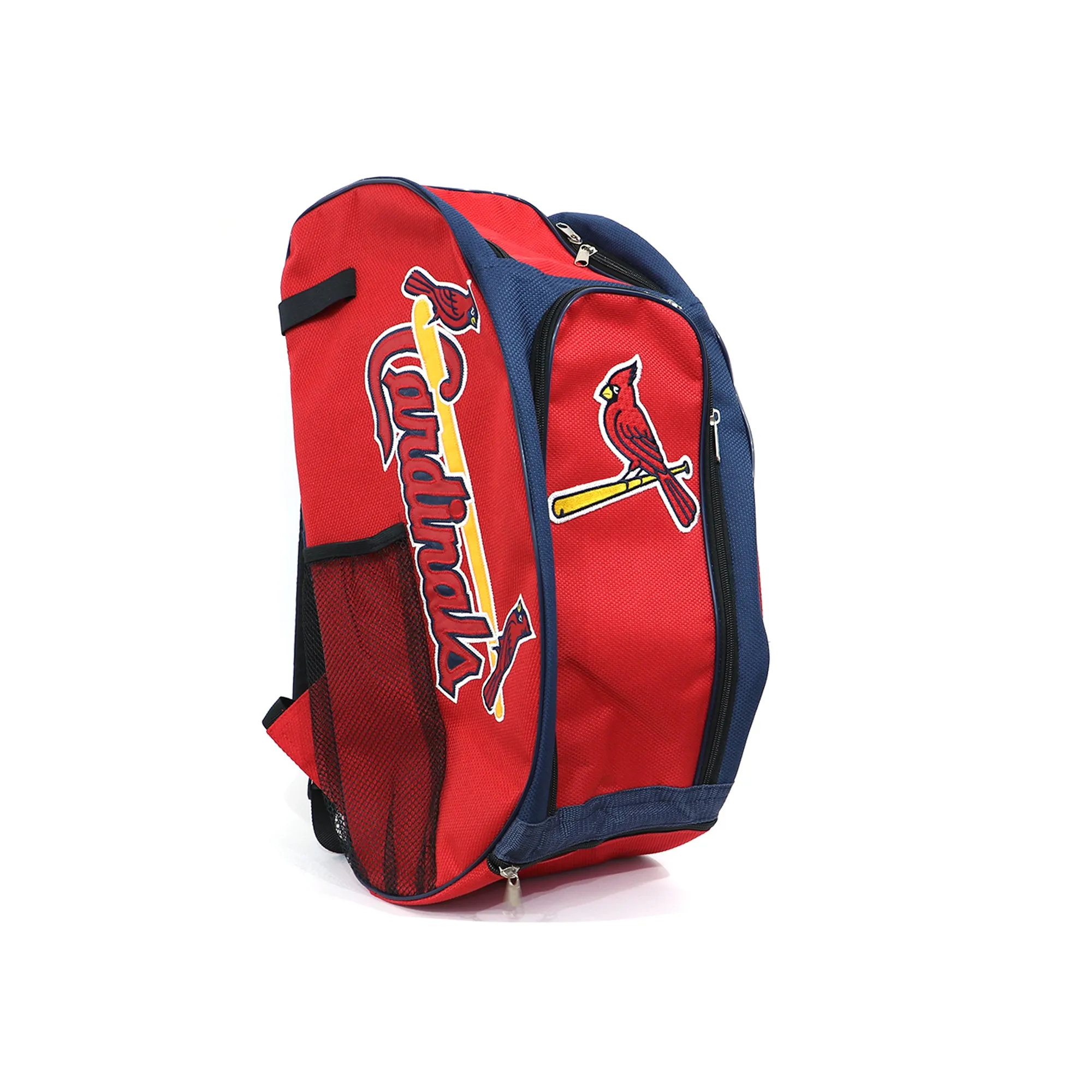 Back Pack Beisbol Softbol BS Cardenales Azul Rojo INFANTIL