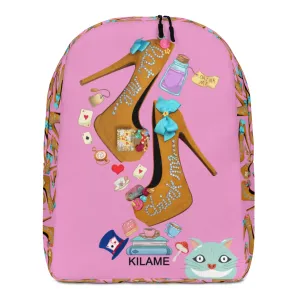 Backpack 'Eat me drink me'