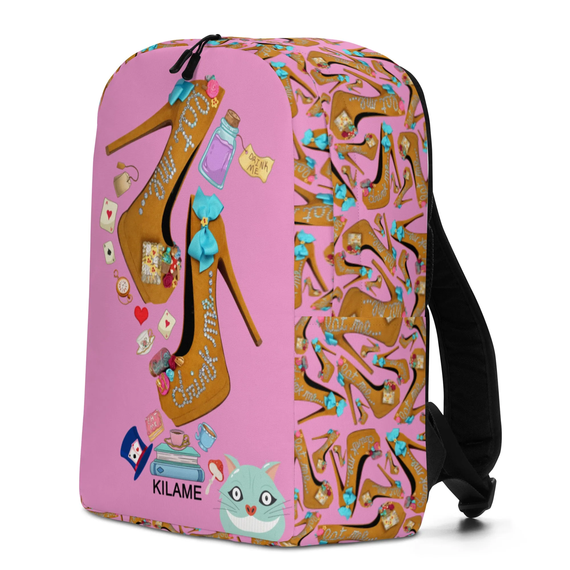 Backpack 'Eat me drink me'