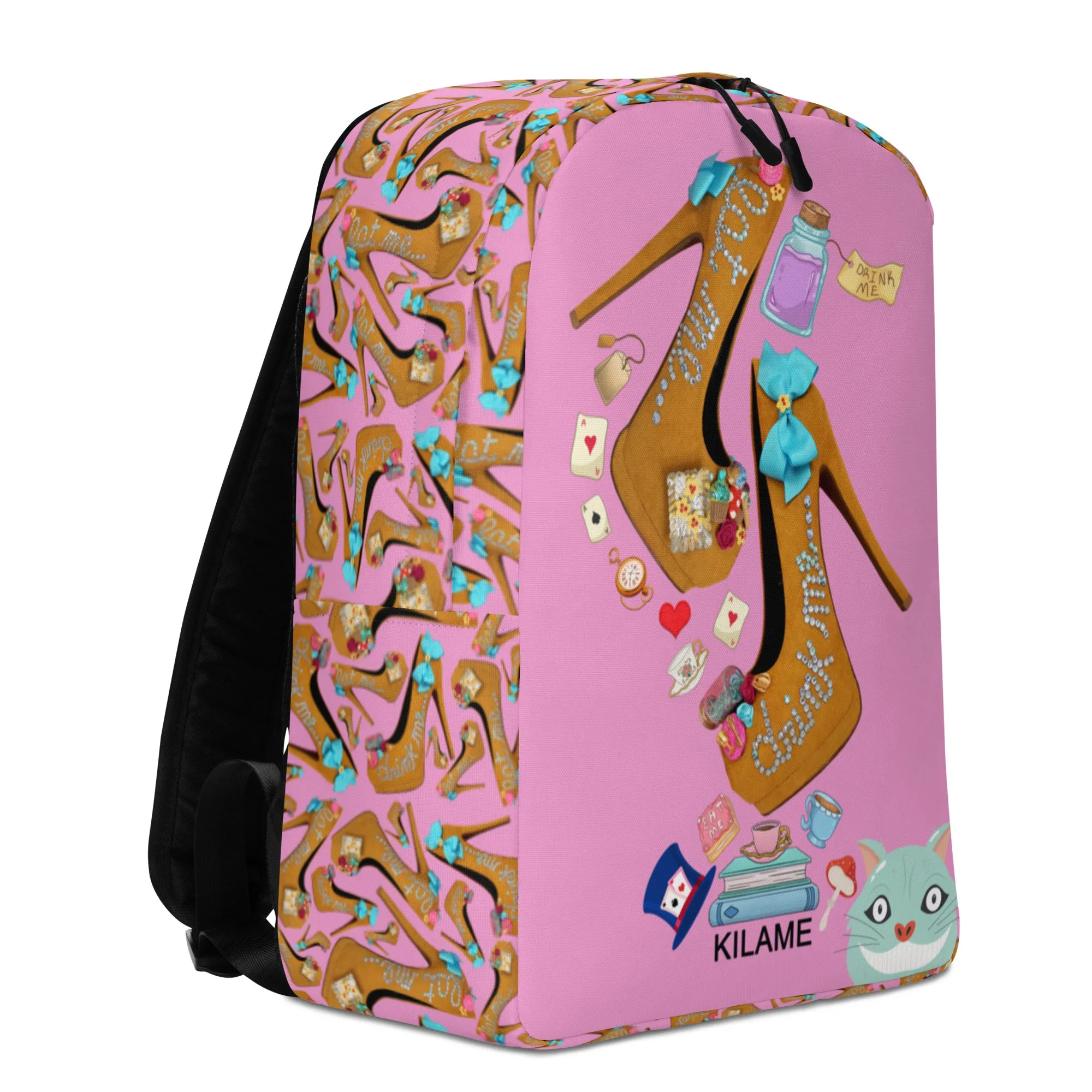 Backpack 'Eat me drink me'