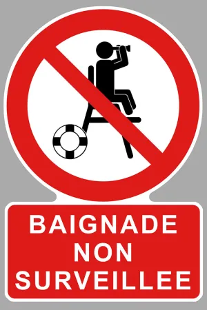 BAIGNADE NON SURVEILLEE CAM242