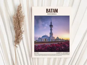 Batam Vintage Wall Art, Indonesia